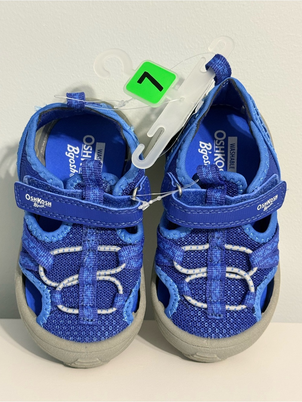 OshKosh B'gosh Bright Blue Toddler Sandal Sneakers